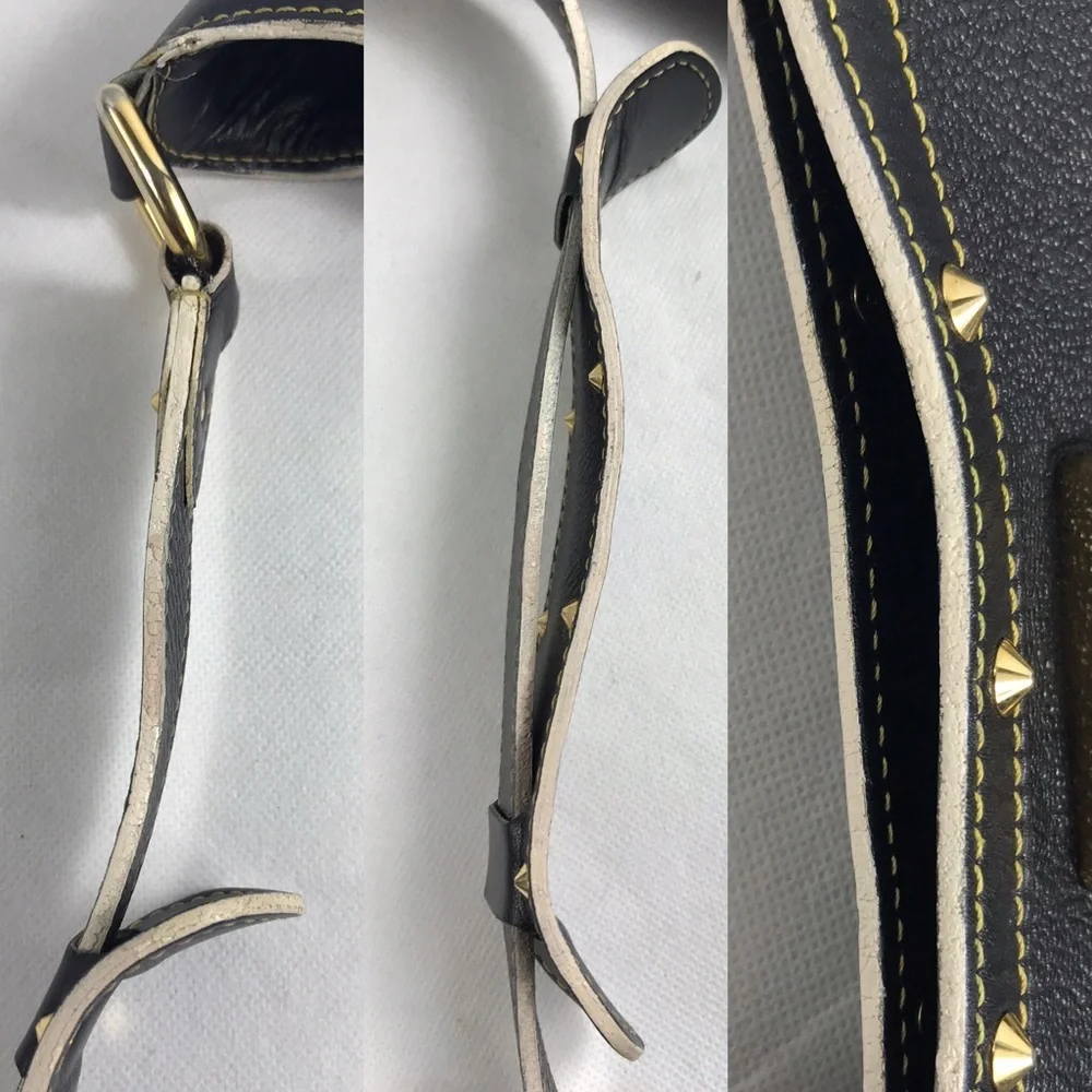 🌟RARE🌟 leather studded hobo Louis Vuitton - Picture 12 of 13